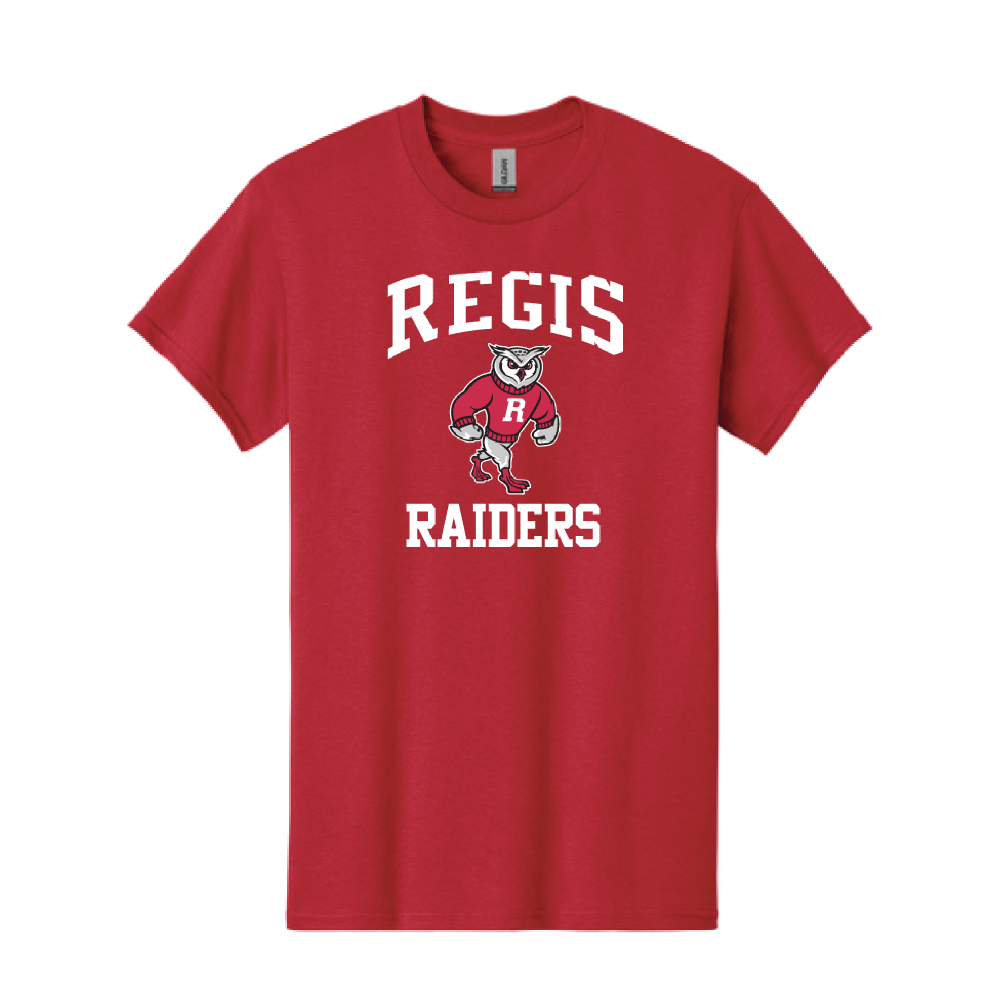 Regis Athletics Logo T-shirt – Red