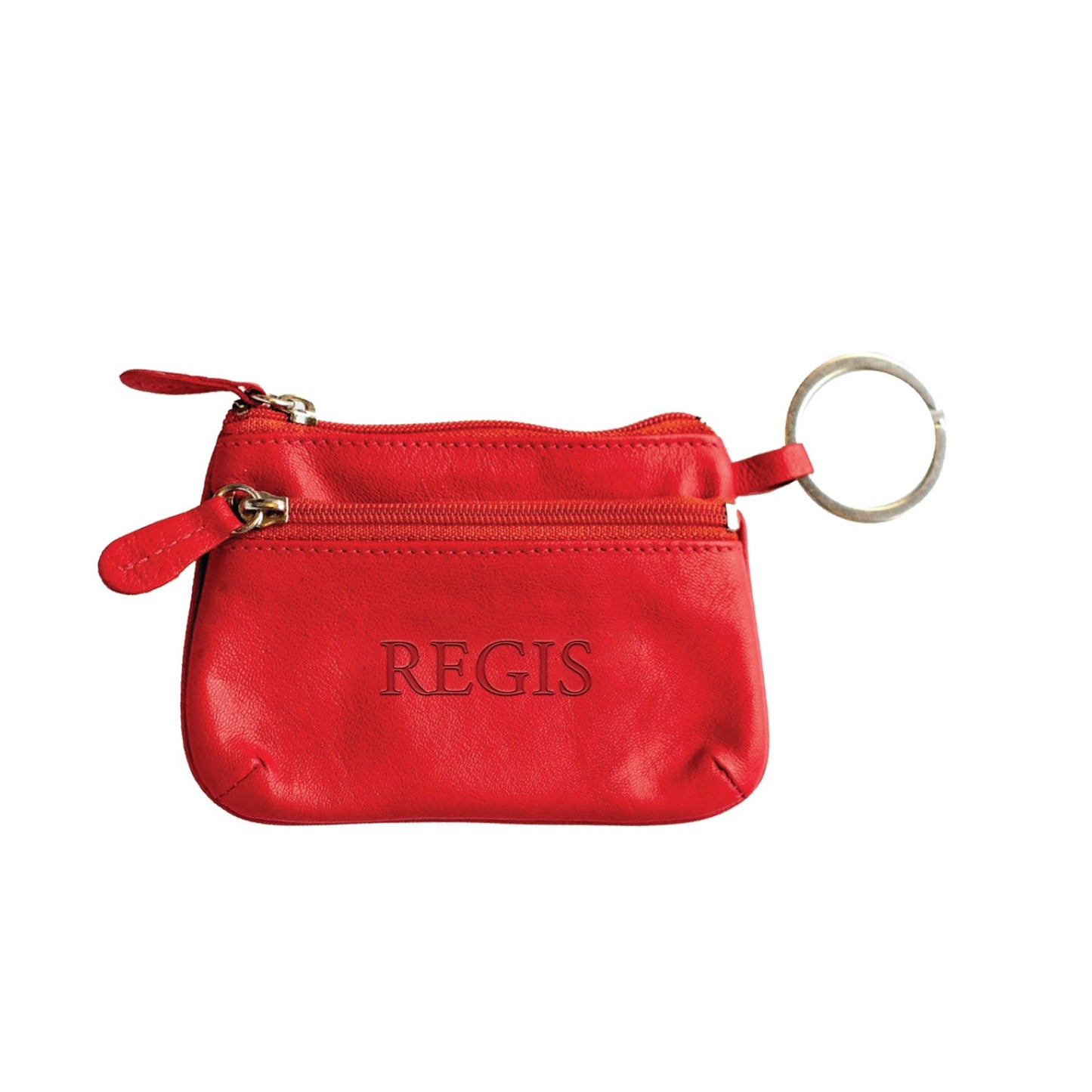 Leather coin case and ID wallet