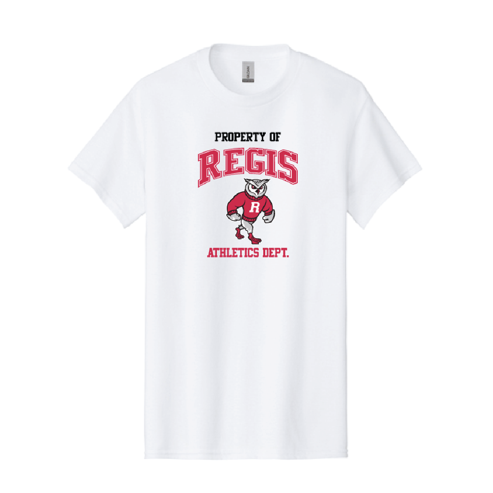 Regis Athletics “Property Of” T-shirt – White