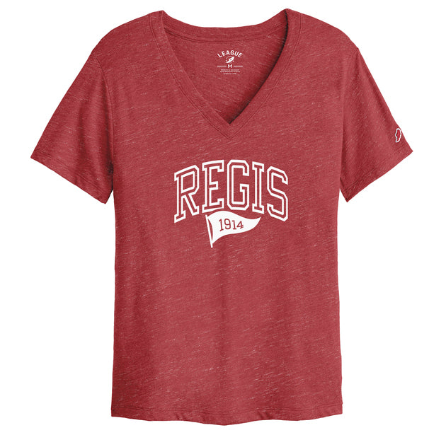 Ladies League V neck t-shirt
