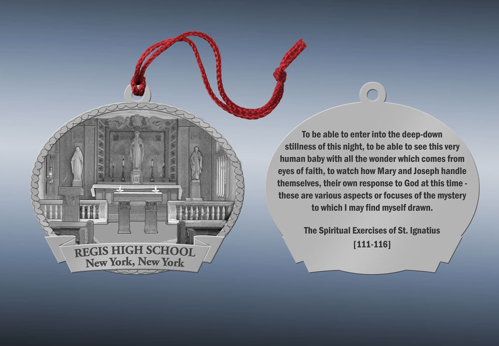 Christmas Ornament - Pewter Regis Chapel