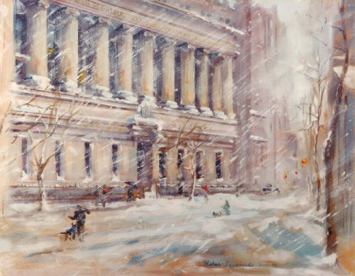 Print 84th Street in the Snow 11" x 14"