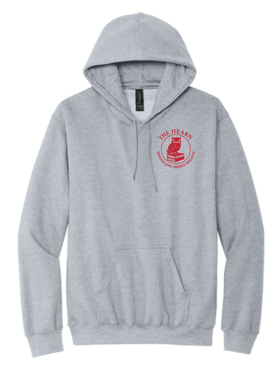 The Hearn grey hoodie with owl