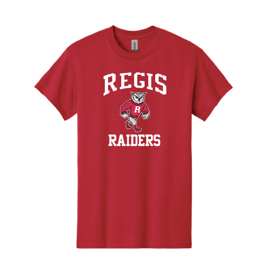 Regis Athletics Logo T-shirt – Red