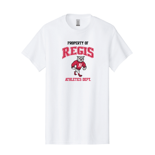 Regis Athletics “Property Of” T-shirt – White