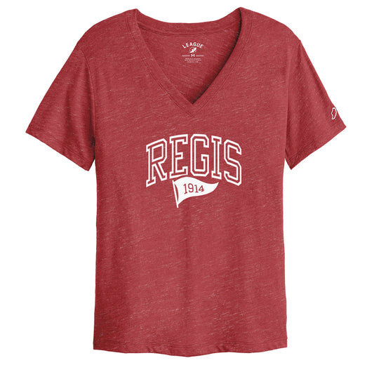 Ladies League V neck t-shirt