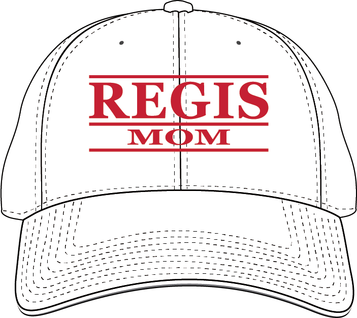 Baseball Cap - White with Regis Mom
