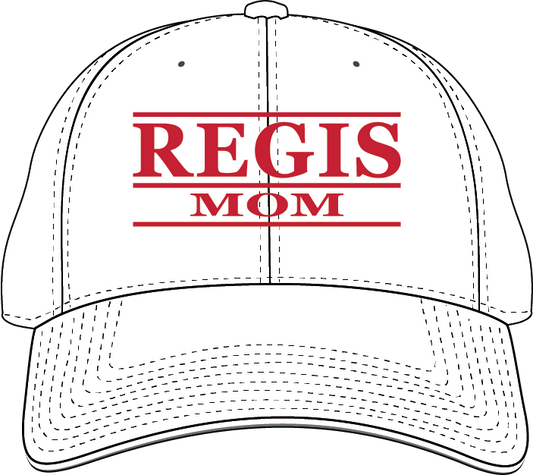 Baseball Cap - White with Regis Mom