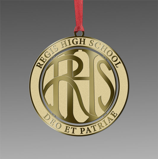 Christmas Ornament - Gold-Plated Brass RHS - LIMITED EDITION
