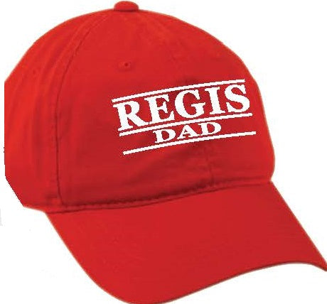 Baseball Cap  - Red with Regis Dad